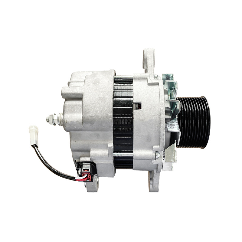 20111N、A4TU3599、20111、212-8561、A004TU3599、34368-03800 24V 50A 12PK 80mm 三菱オルタネーター CATERPILLAR AG 用。 &IND. 317B、318B、318C、320B ローダー、320C、320D、324D